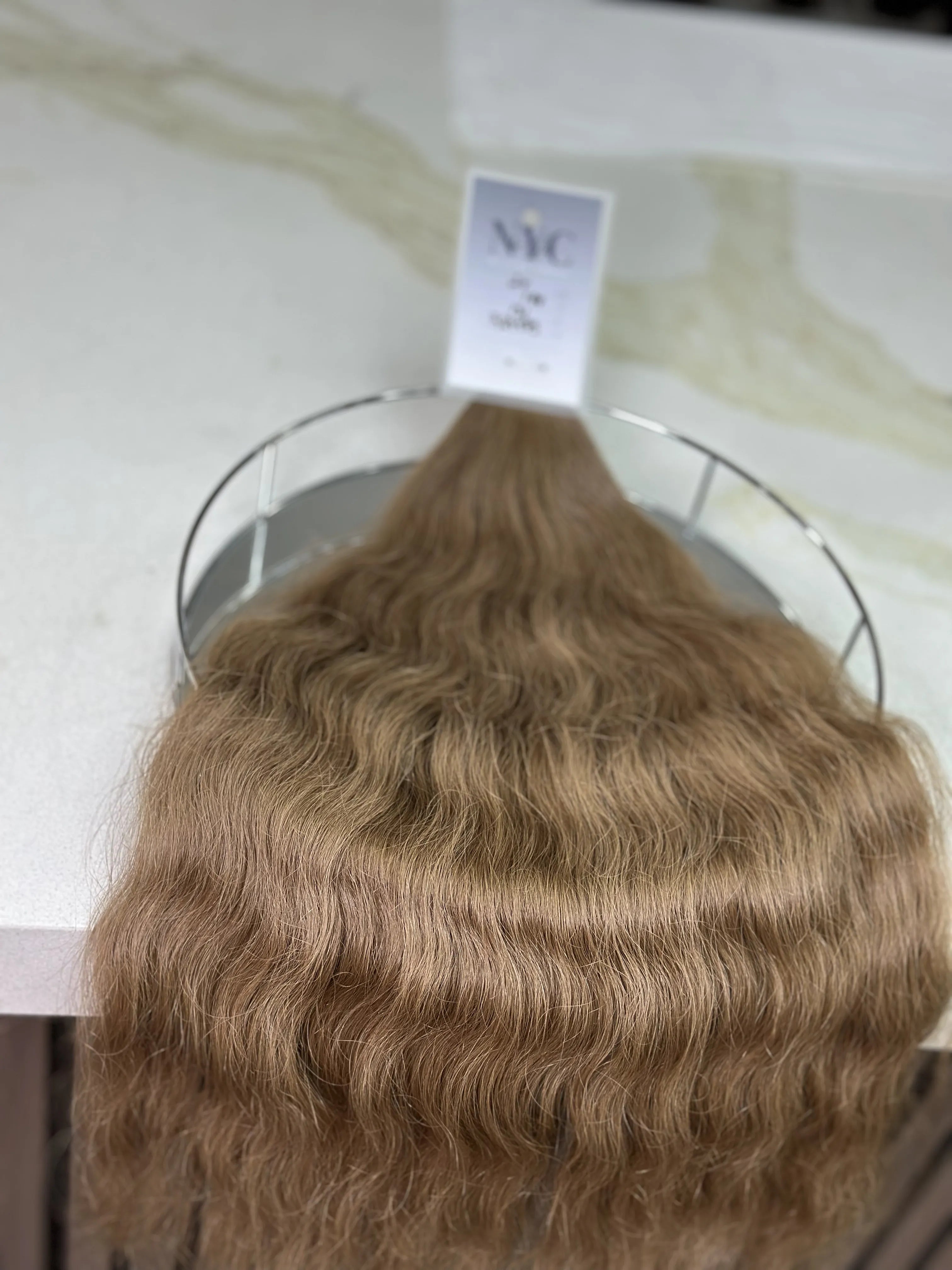 K-tip Slavic hair, colored, wavy 24 inch, 131gr, 199str - LUXHAIRNYCSHOP