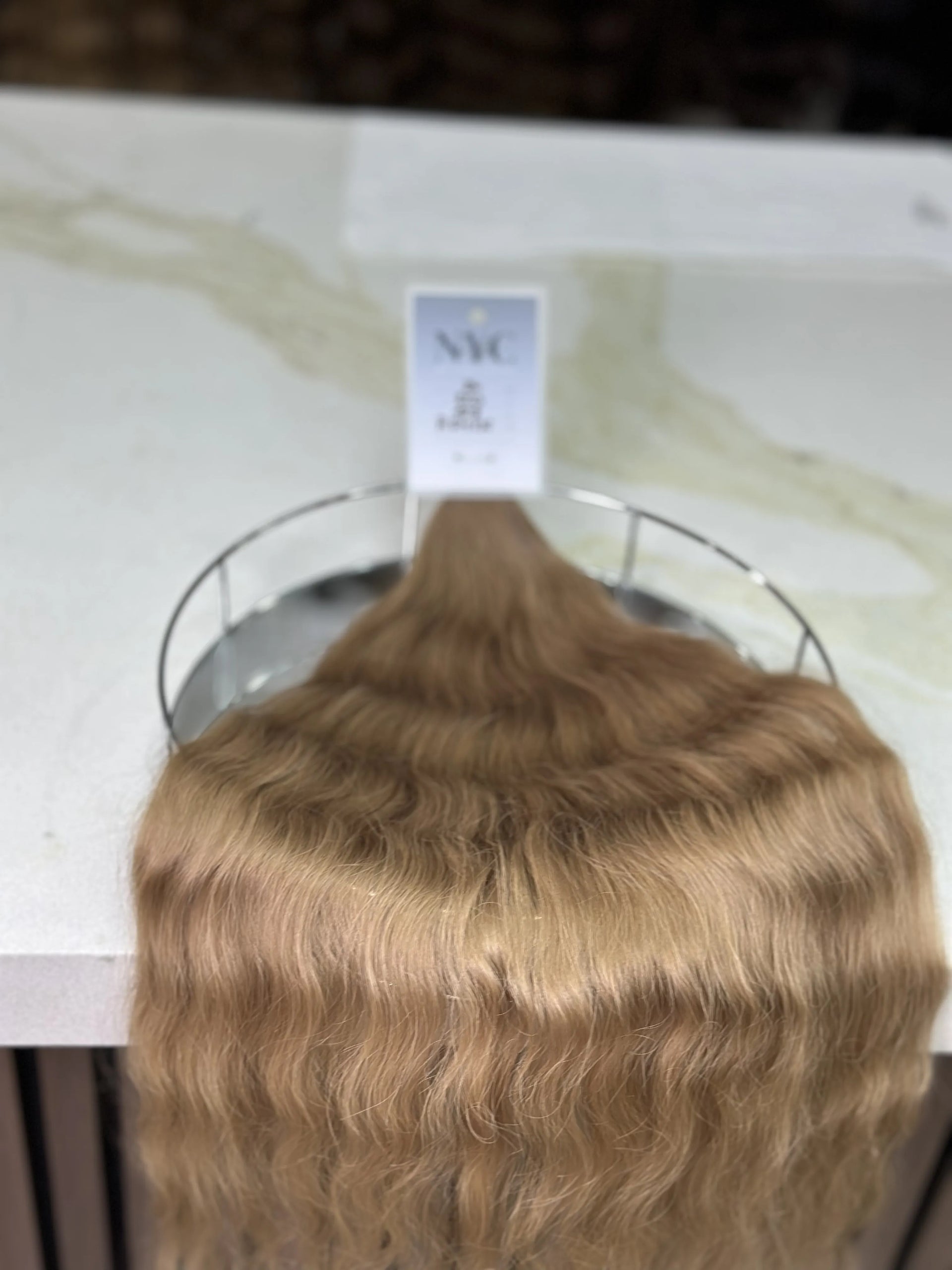 K-tip Slavic hair, colored, wavy 24 inch, 109gr, 203str