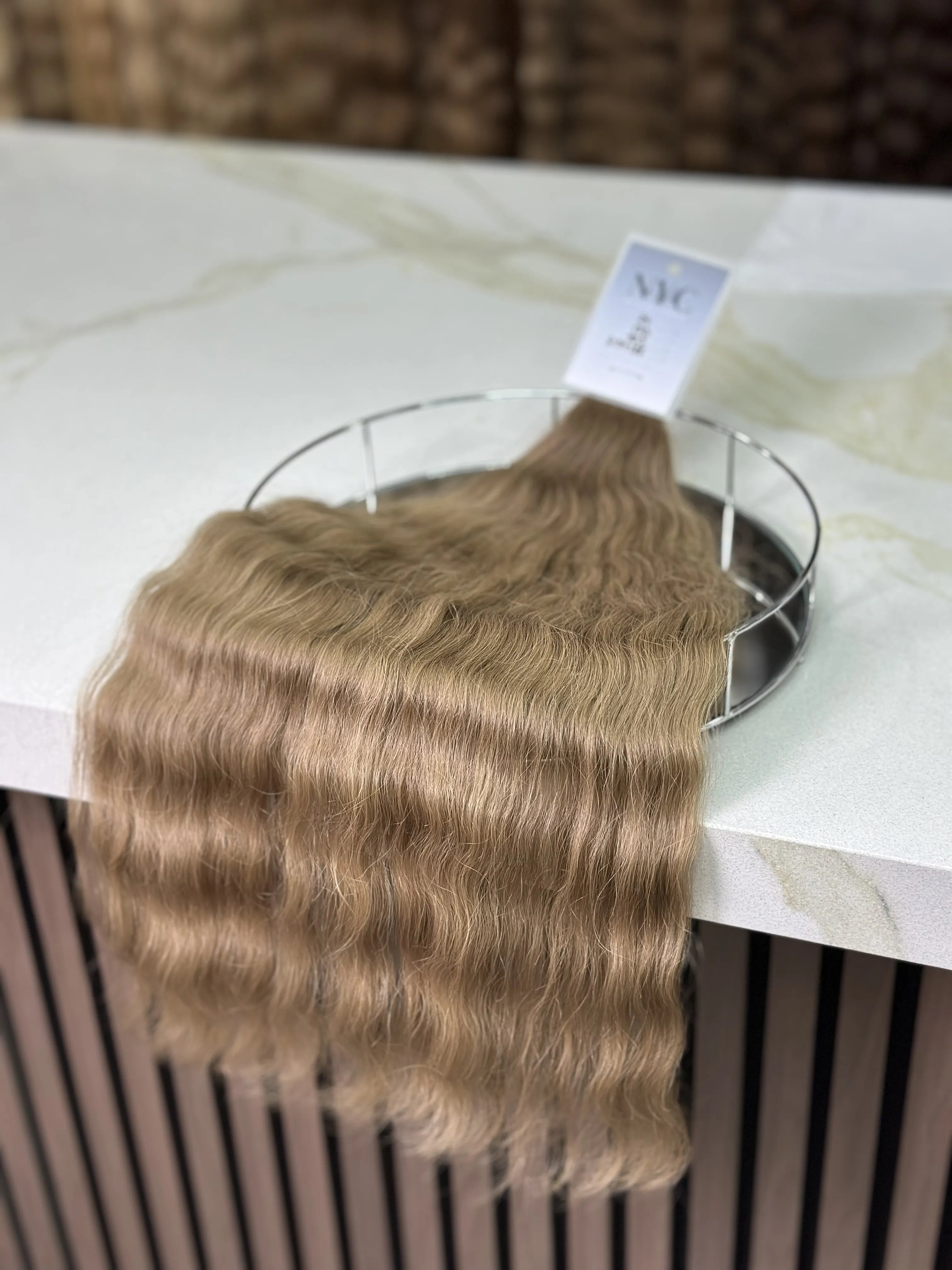 K-tip Slavic hair, colored, wavy 24 inch, 103gr, 173str - LUXHAIRNYCSHOP