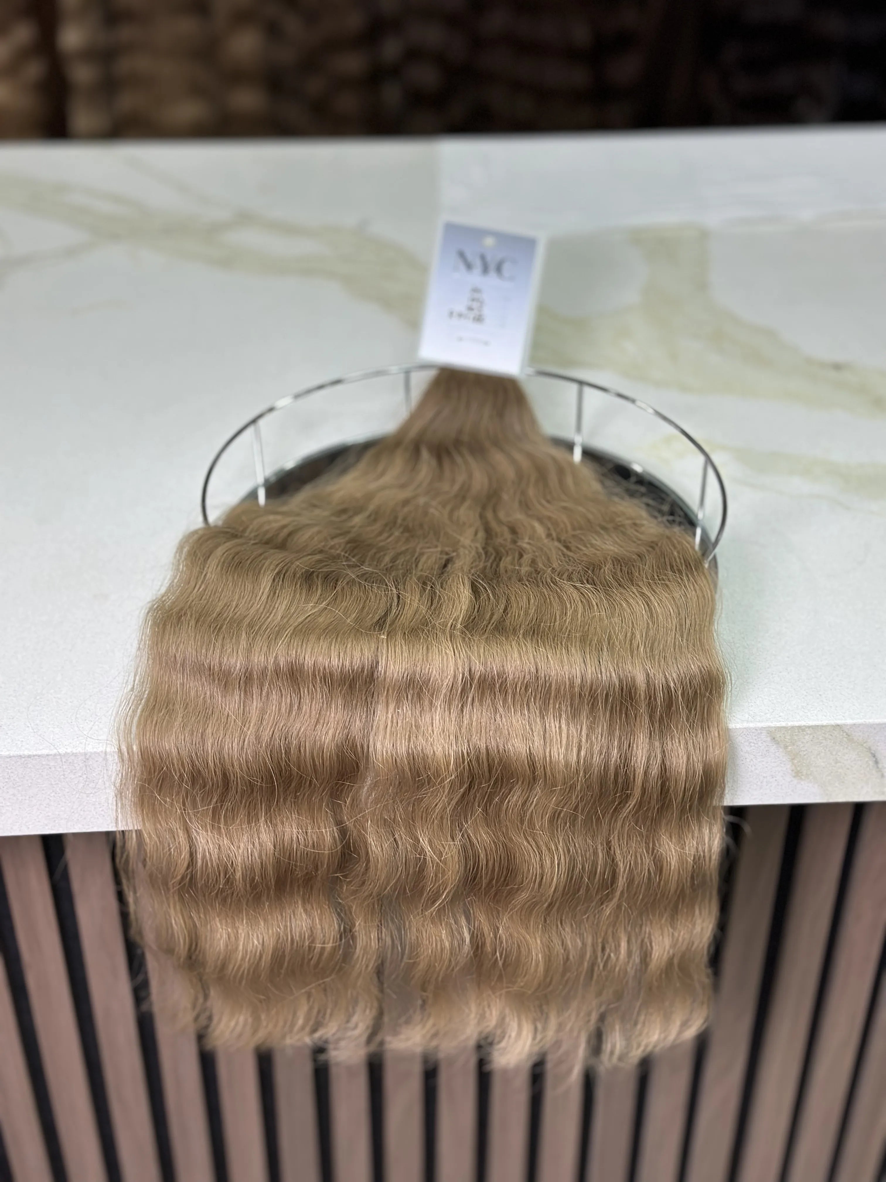 K-tip Slavic hair, colored, wavy 24 inch, 103gr, 173str - LUXHAIRNYCSHOP