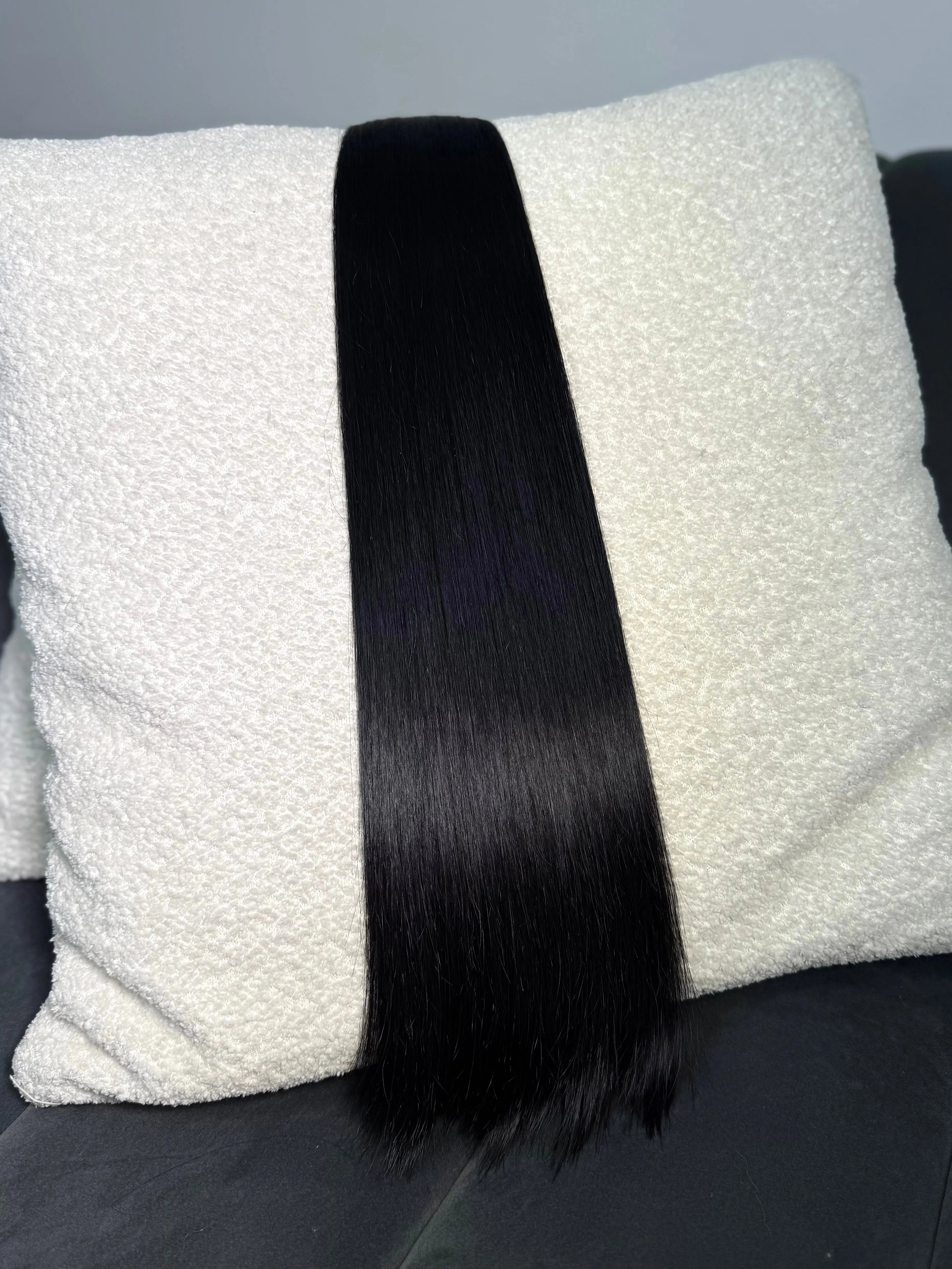 K-Tip Slavic Hair Bundle – Mixed Colors, Straight/Wavy LUXHAIRNYCSHOP