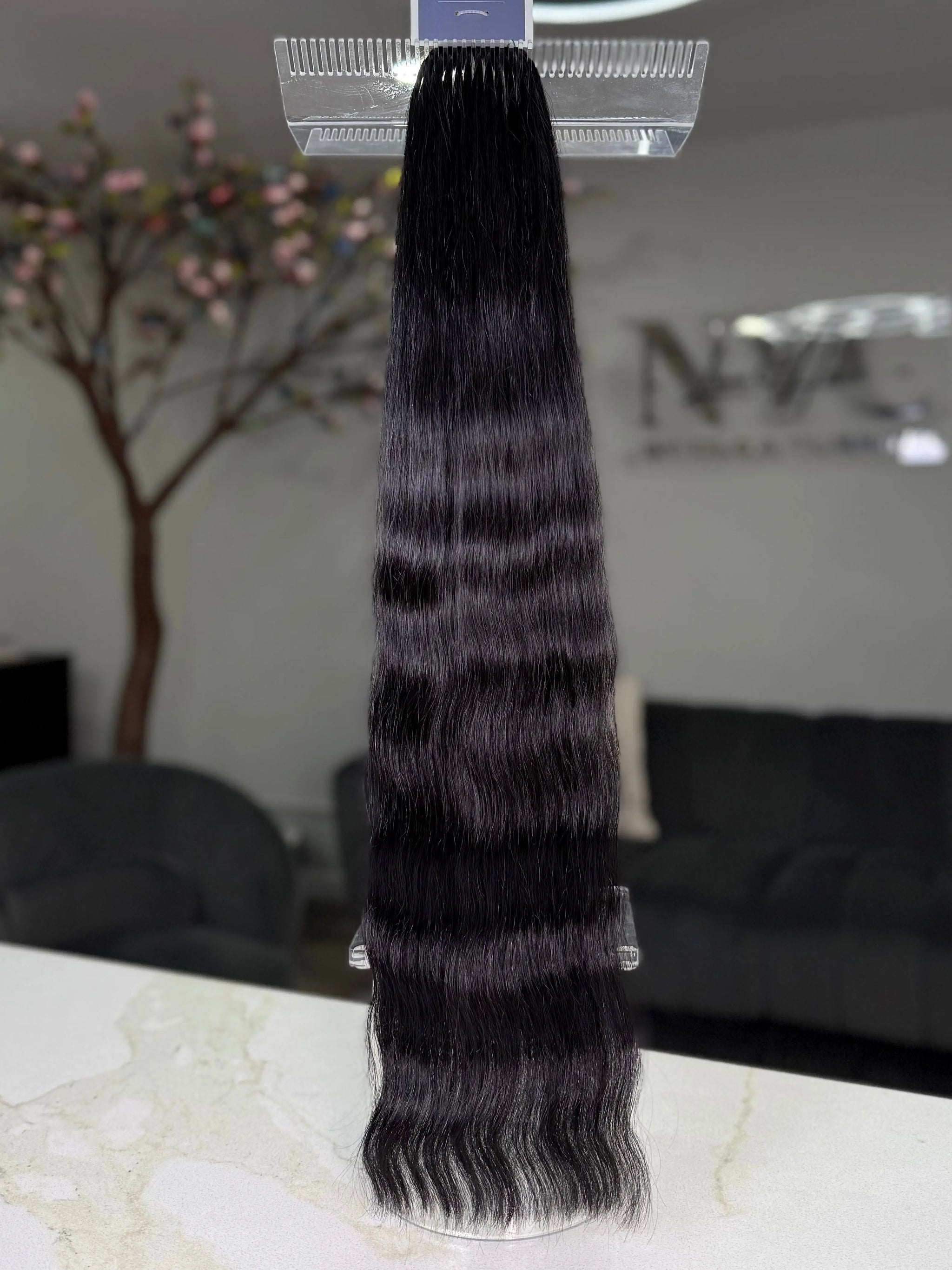 K-tip Slavic Hair Bundle - 4 Pieces, 524gr Total LUXHAIRNYCSHOP