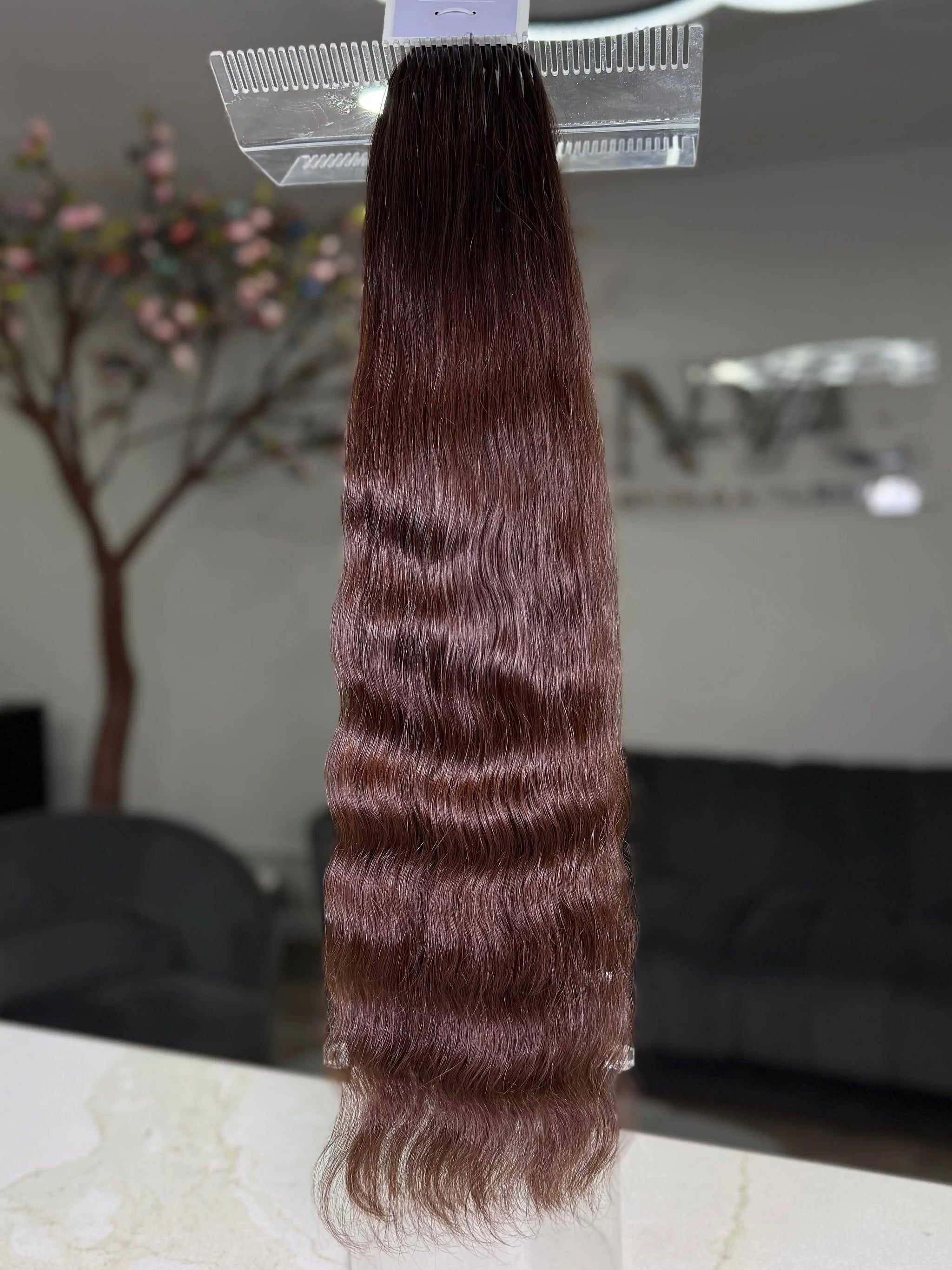 K-tip Slavic Hair Bundle - 4 Pieces, 524gr Total LUXHAIRNYCSHOP