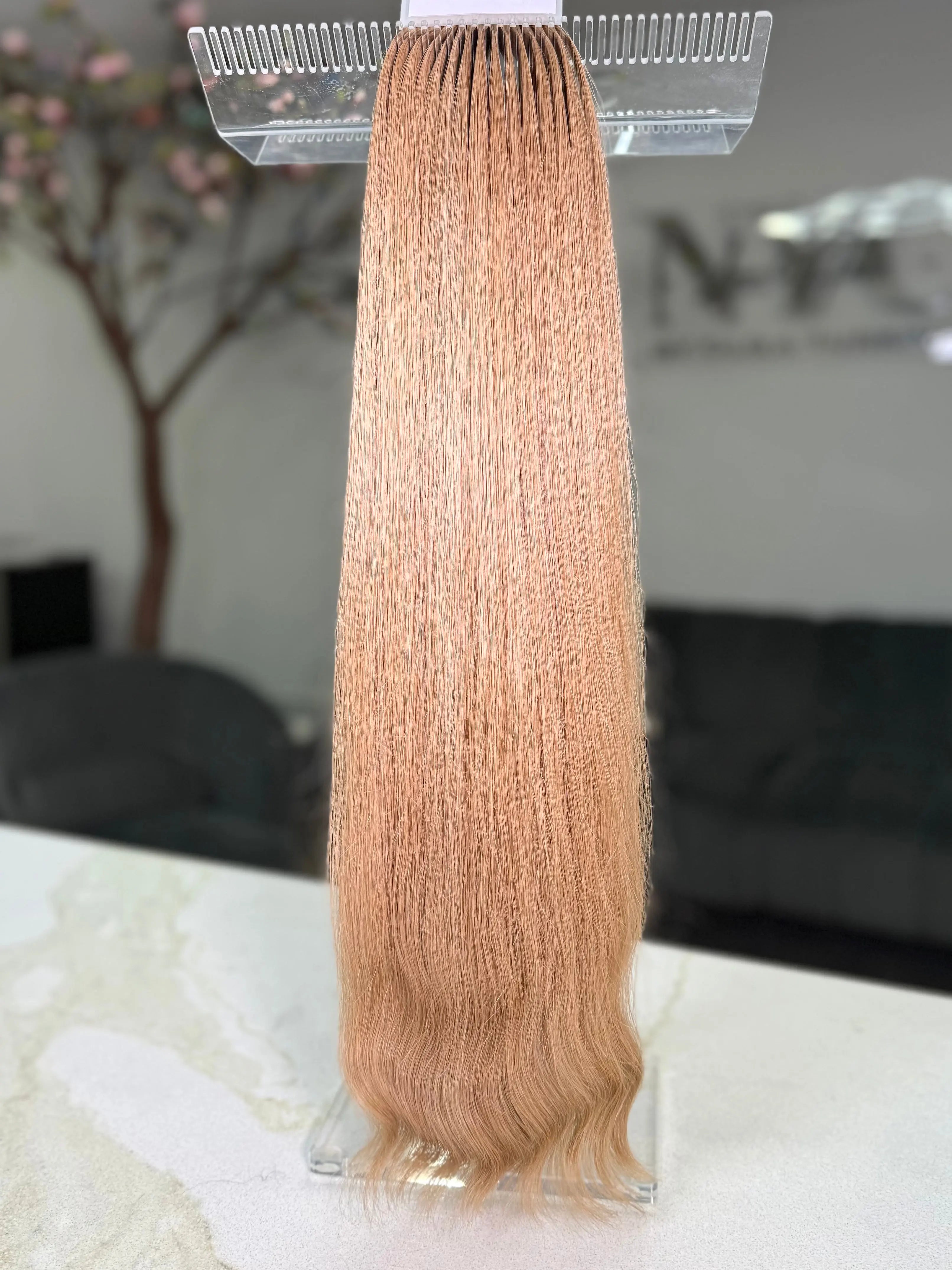 K-tip Slavic Hair Bundle - 4 Pieces, 524gr Total LUXHAIRNYCSHOP