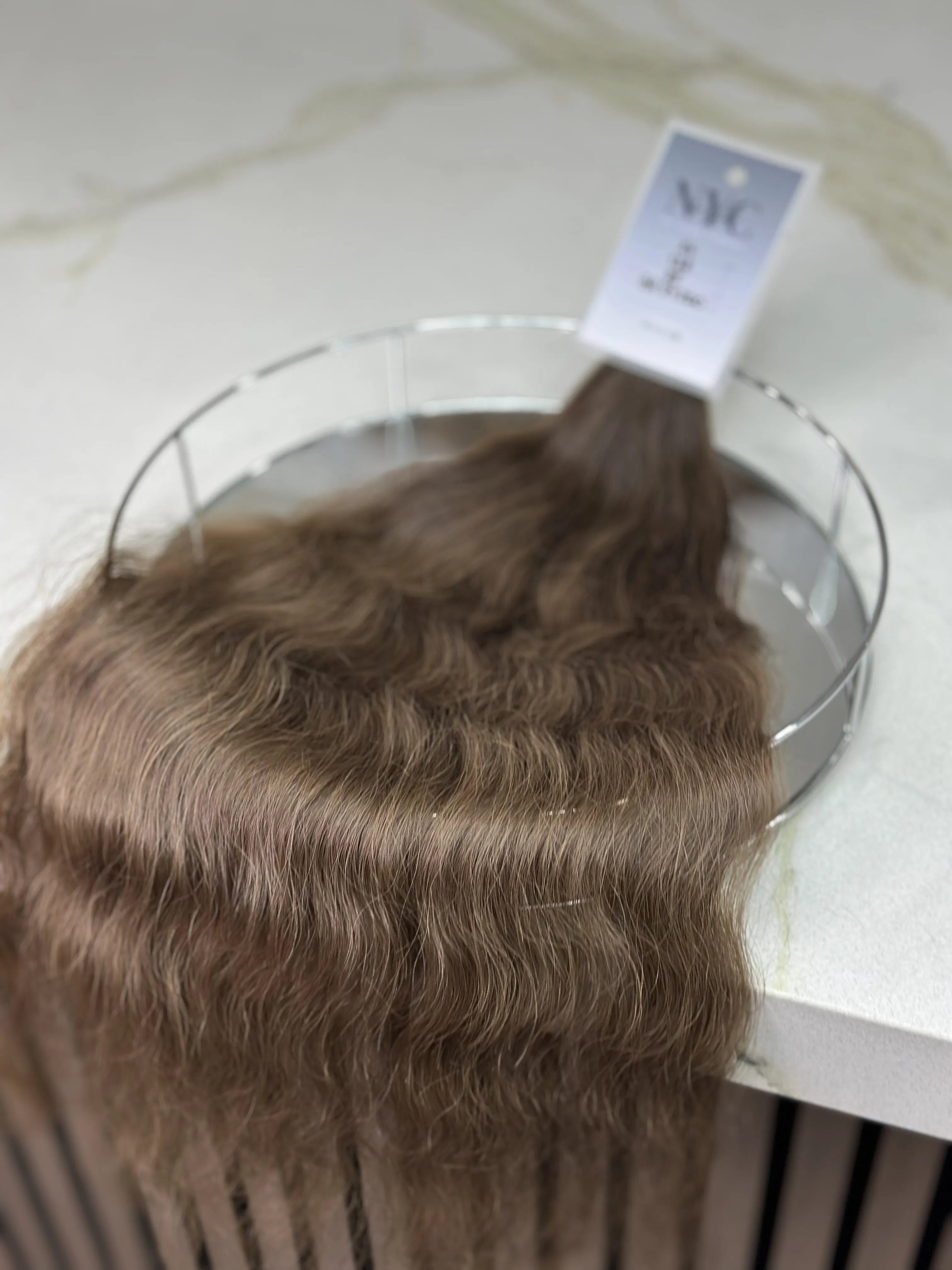 K-tip Slavic hair, colored, wavy 24 inch, 85gr, 138str - LUXHAIRNYCSHOP
