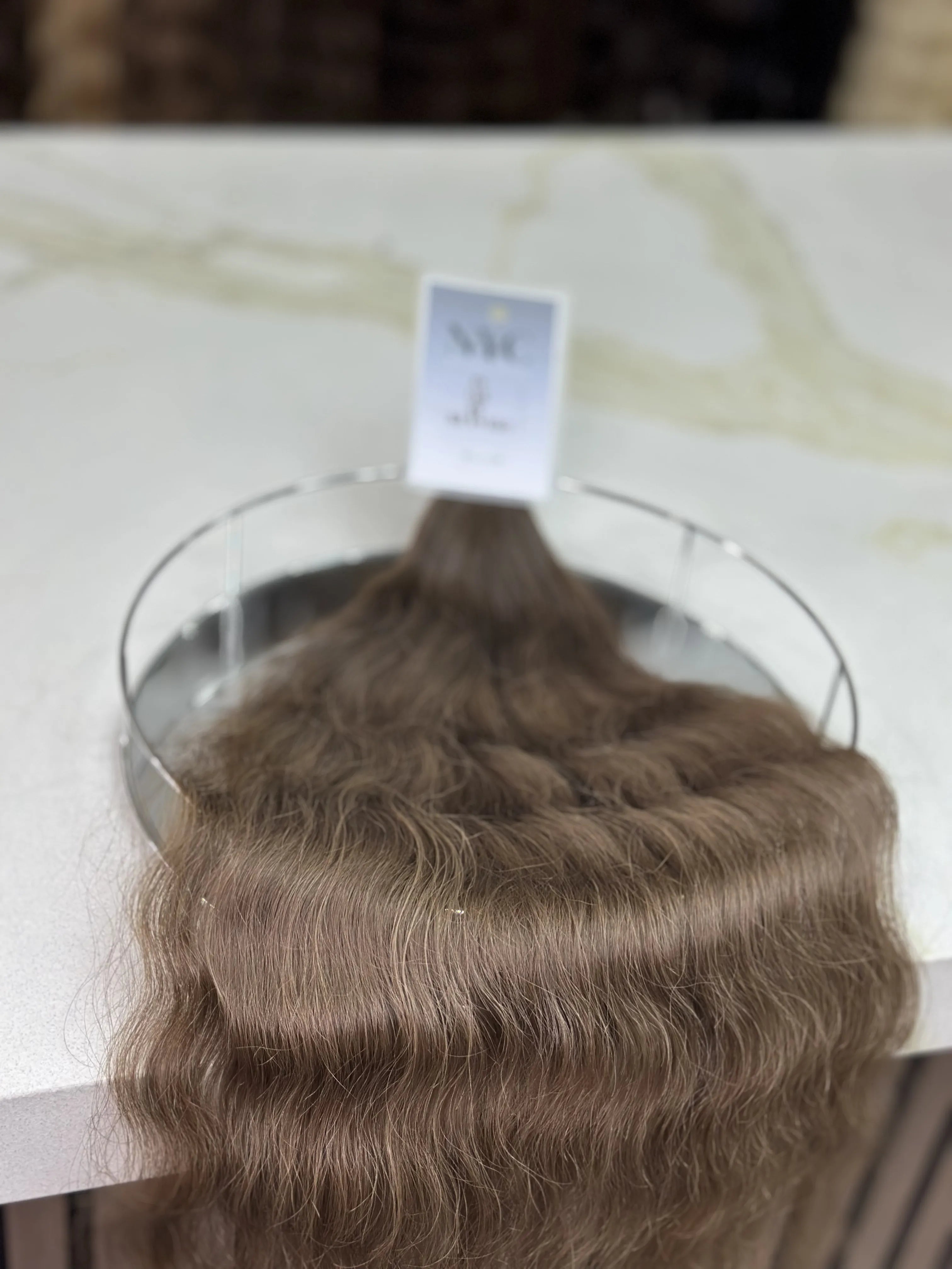 K-tip Slavic hair, colored, wavy 24 inch, 85gr, 138str - LUXHAIRNYCSHOP