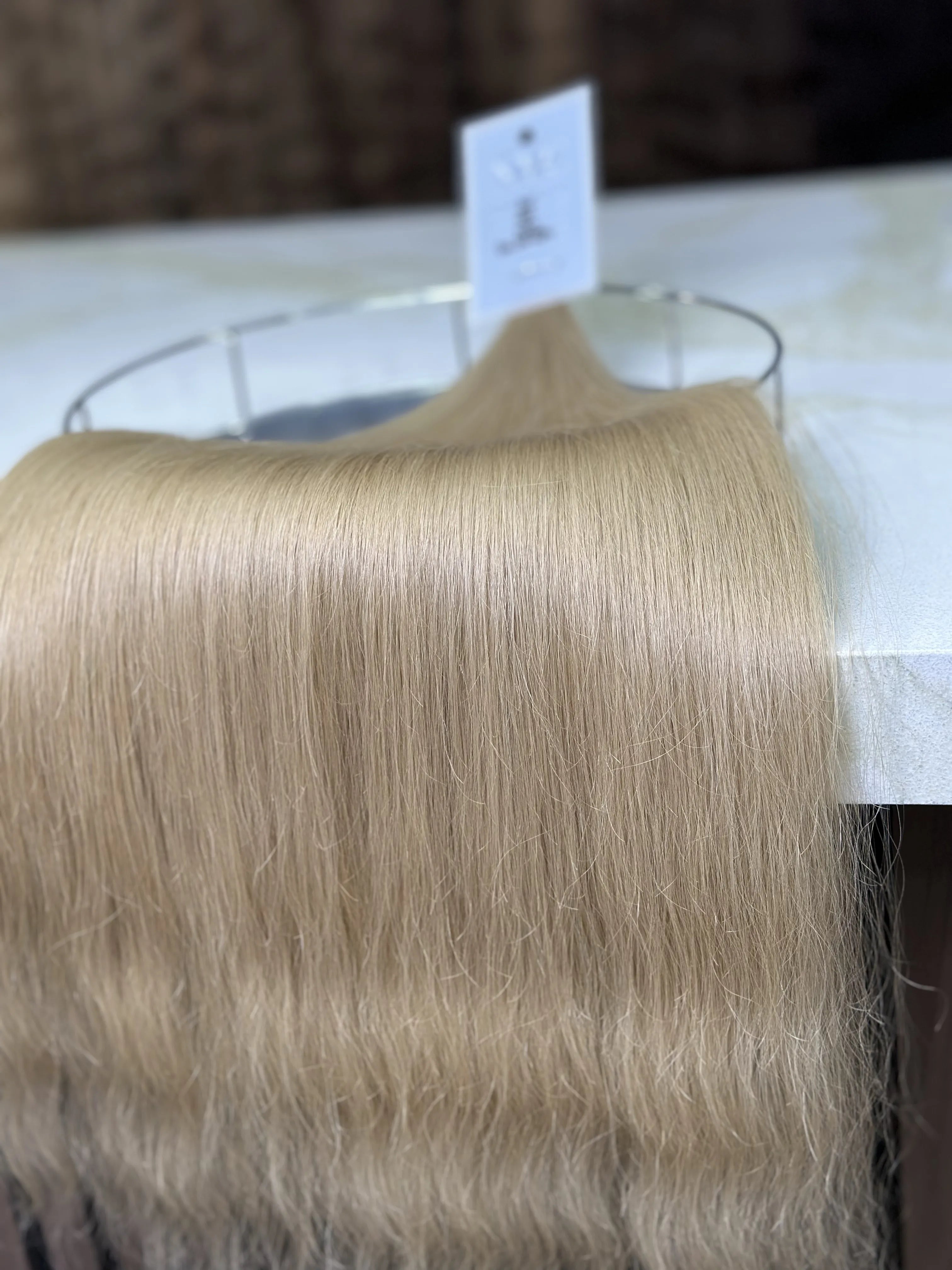 K-tip Slavic hair, colored, wavy 26 inch, 120gr, 180str - LUXHAIRNYCSHOP