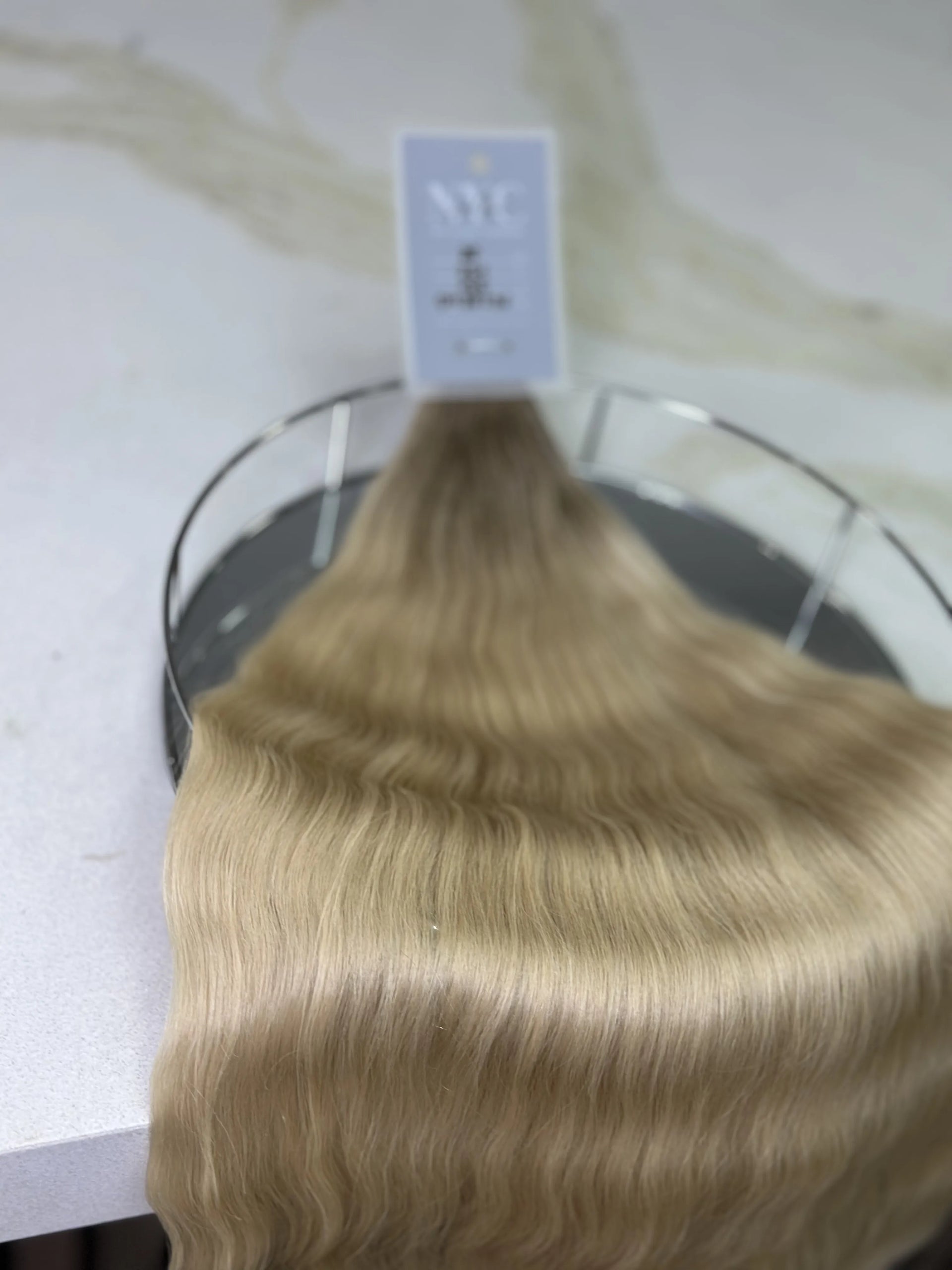 K-tip Slavic hair, colored, wavy 26 inch, 135gr, 221str