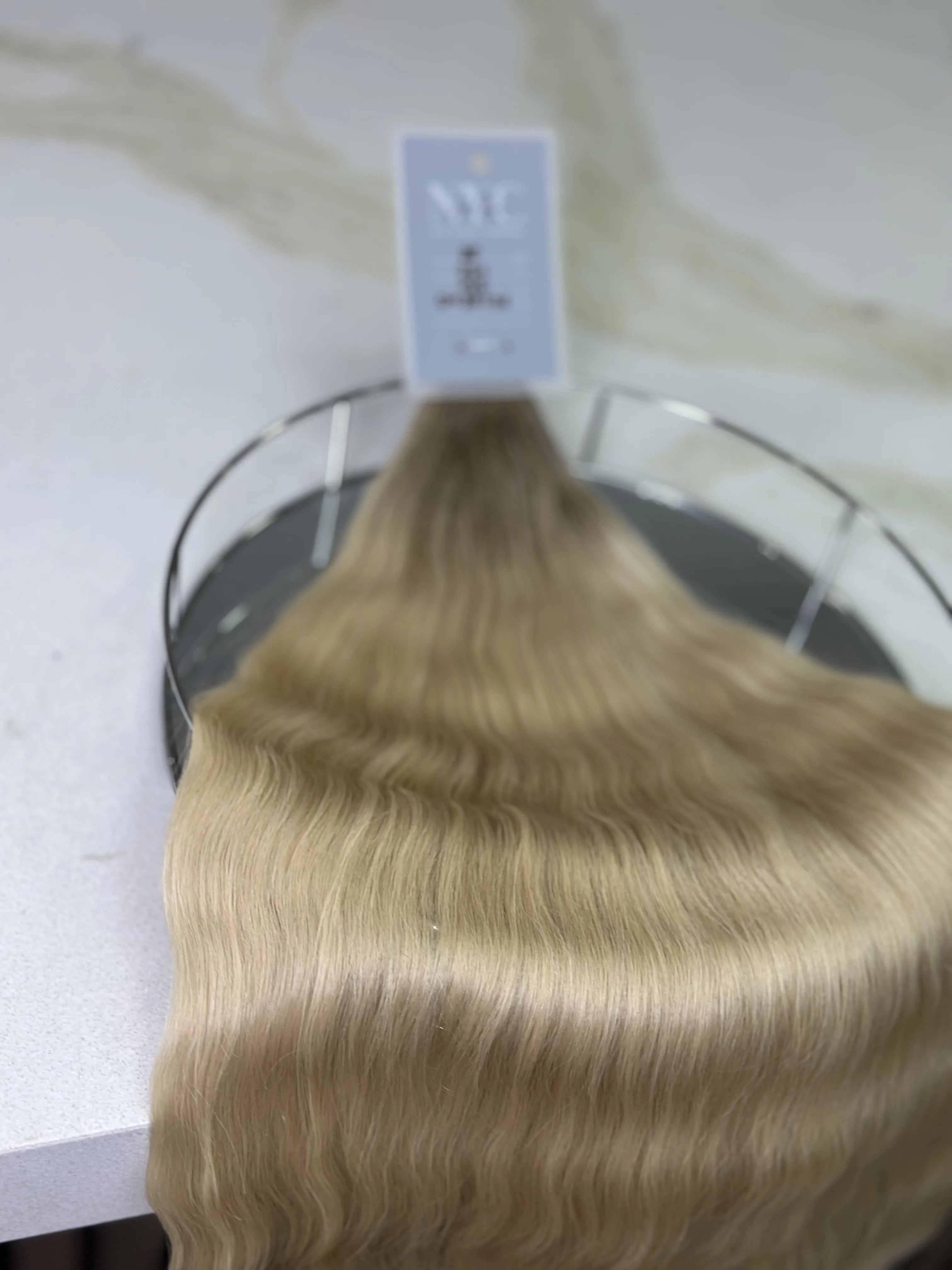 K-tip Slavic hair, colored, wavy 26 inch, 135gr, 221str - LUXHAIRNYCSHOP