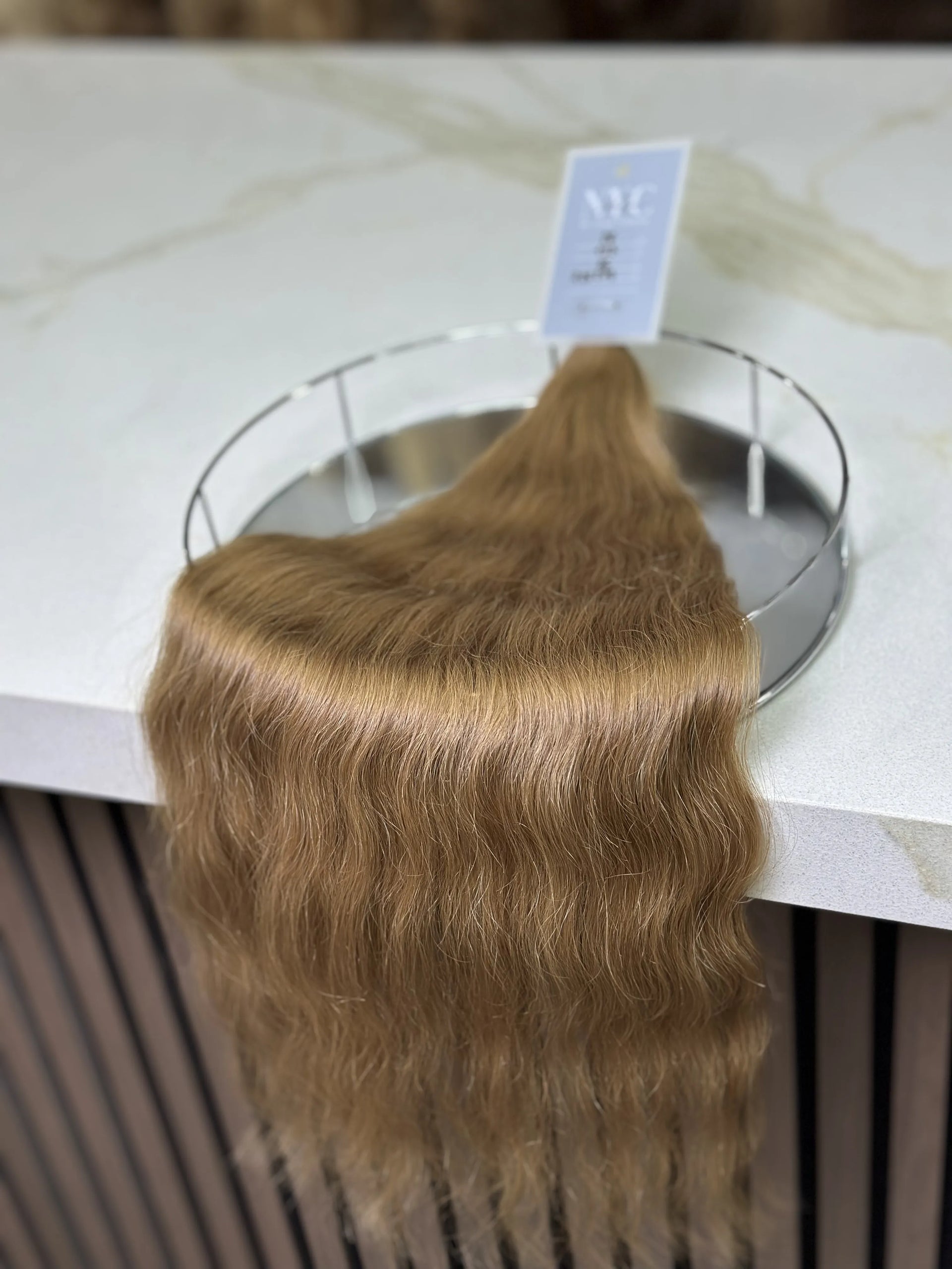 K-tip Slavic hair, colored, wavy 26 inch, 86gr, 193str