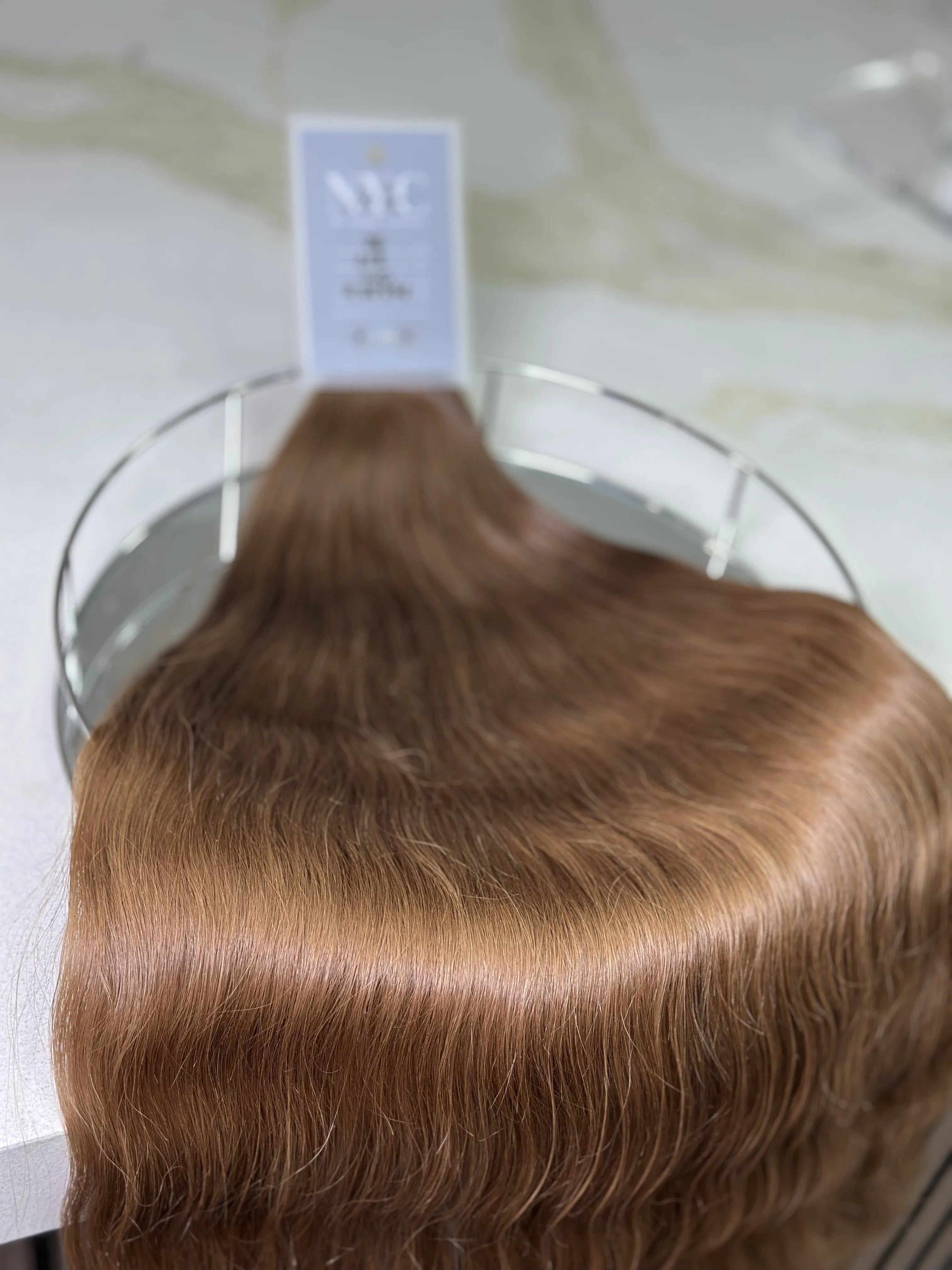 K-tip Slavic hair, colored, wavy 26 inch, 75gr, 140str - LUXHAIRNYCSHOP