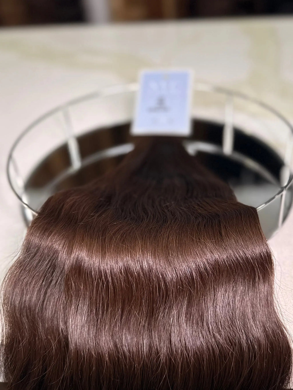Slavic K-Tip Hair Extensions – Brown 26" | 190 Strands | 119 gr LUXHAIRNYCSHOP
