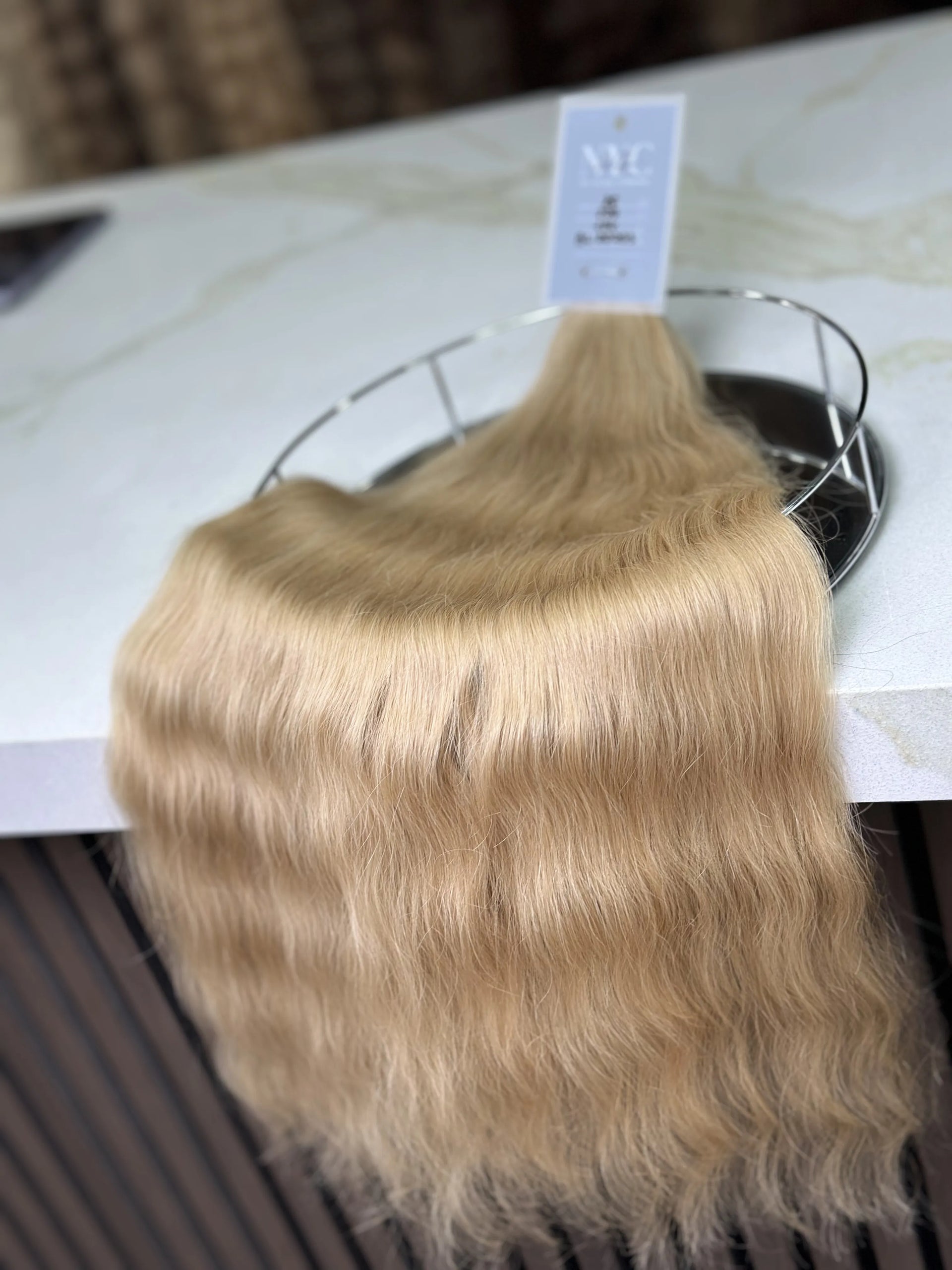 K-tip Slavic hair, colored, wavy 26 inch, 164gr, 279str