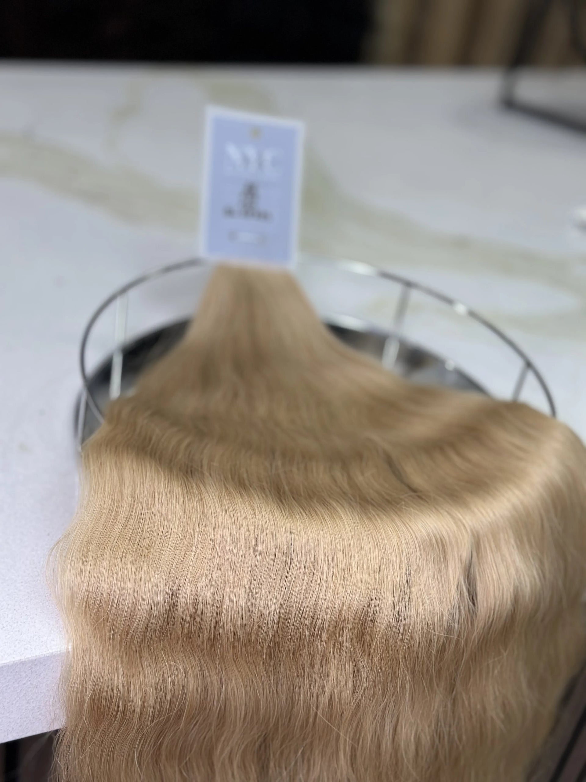 K-tip Slavic hair, colored, wavy 26 inch, 164gr, 279str