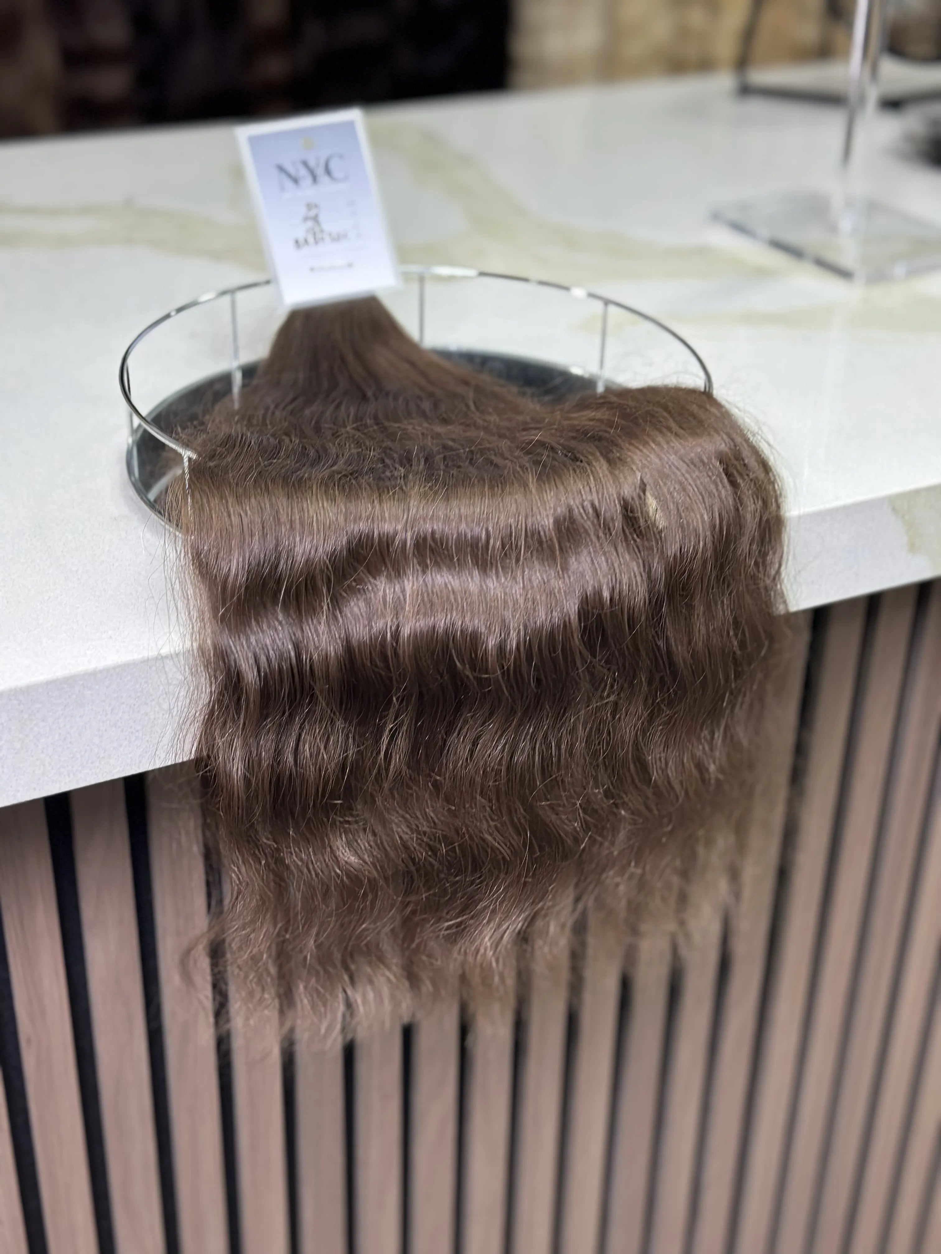 K-tip Slavic hair, colored, wavy 24 inch, 122gr, 148str - LUXHAIRNYCSHOP