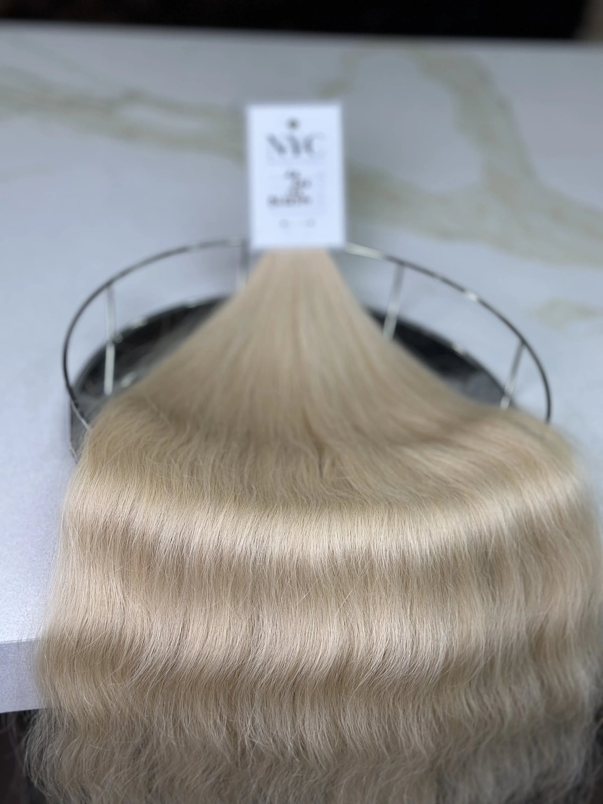 K-tip Slavic hair, colored, wavy 22 inch, 135gr, 226str