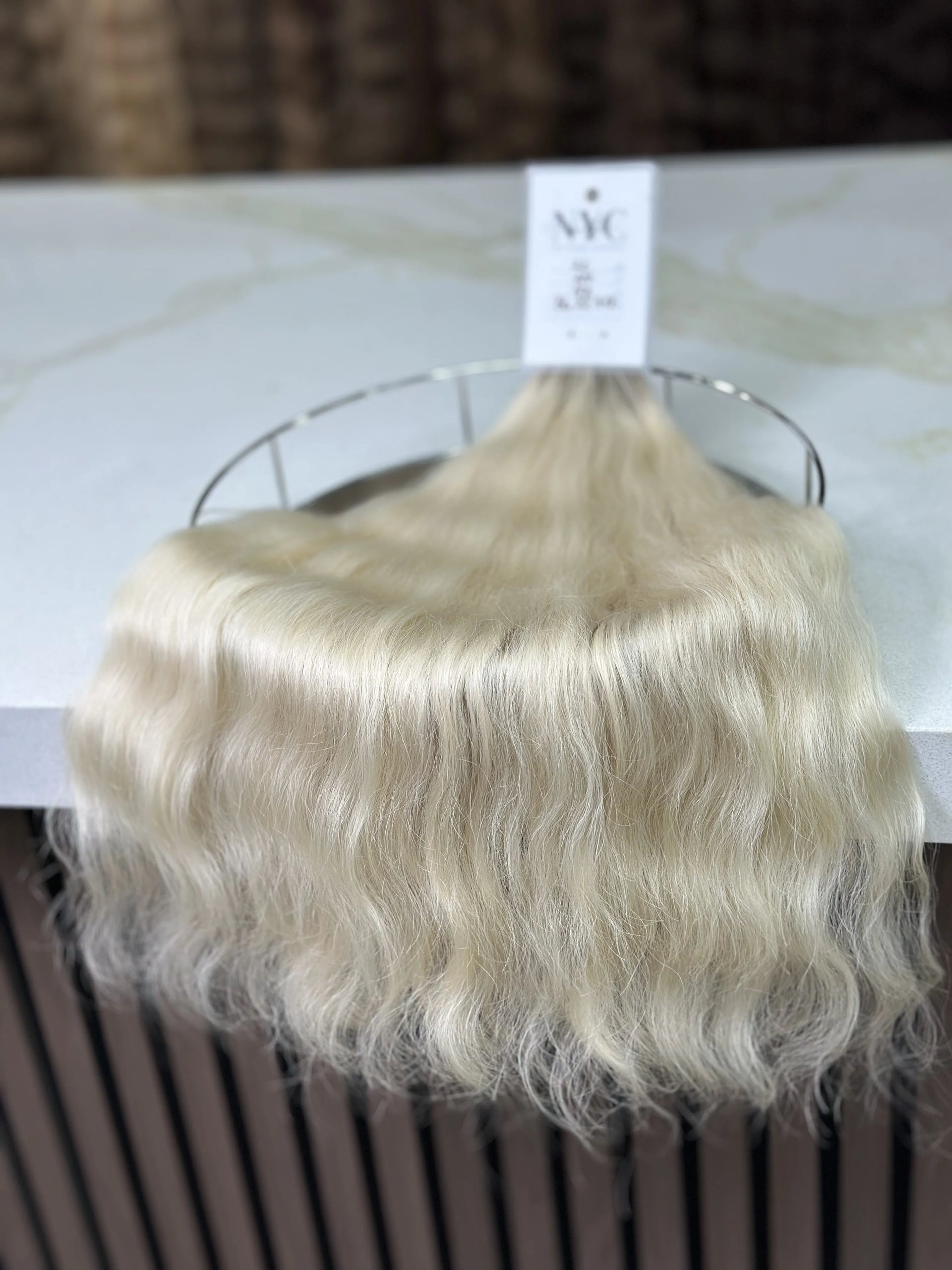 K-tip Slavic hair, colored, wavy 22 inch, 158gr, 214str