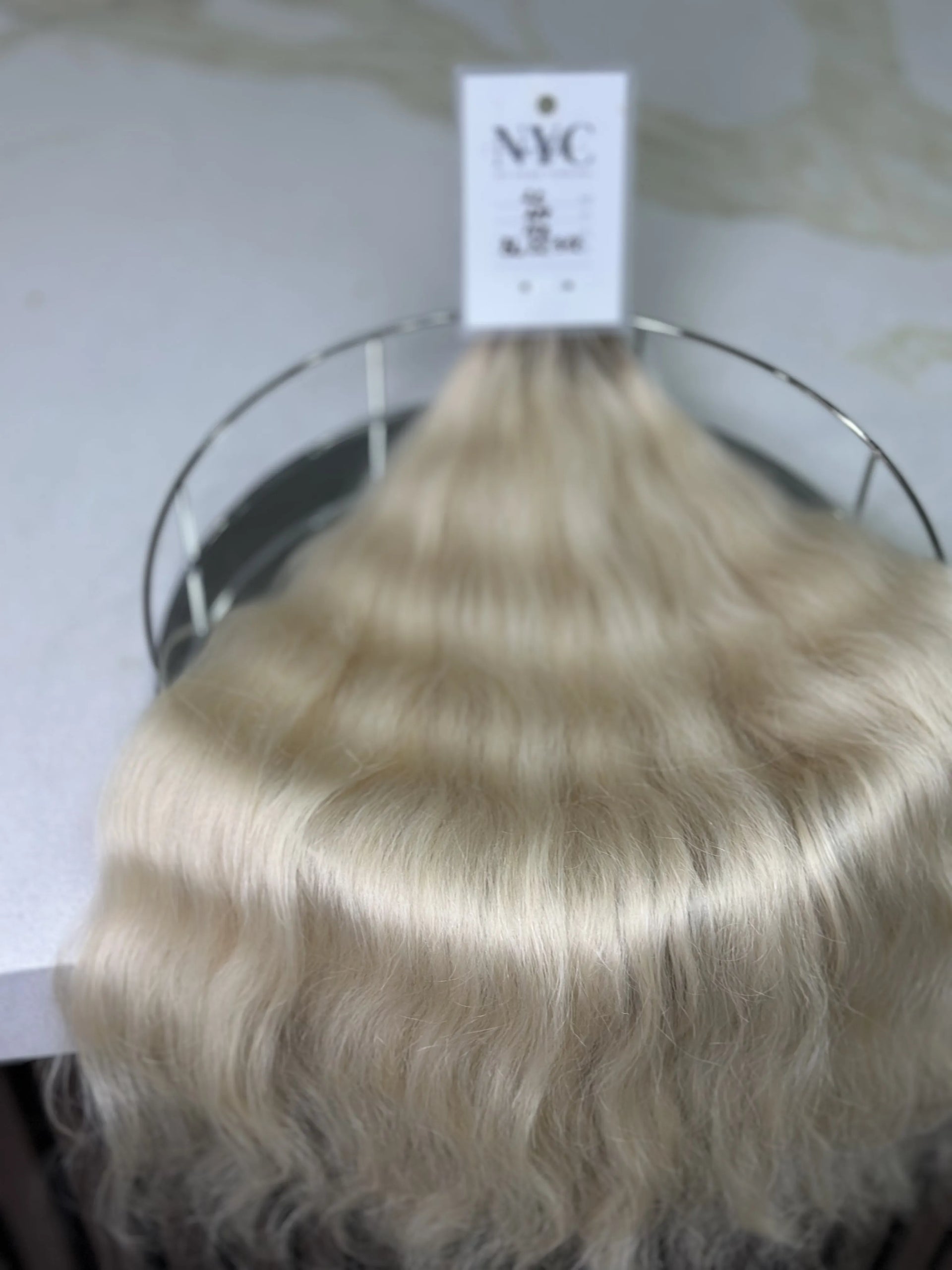 K-tip Slavic hair, colored, wavy 22 inch, 158gr, 214str