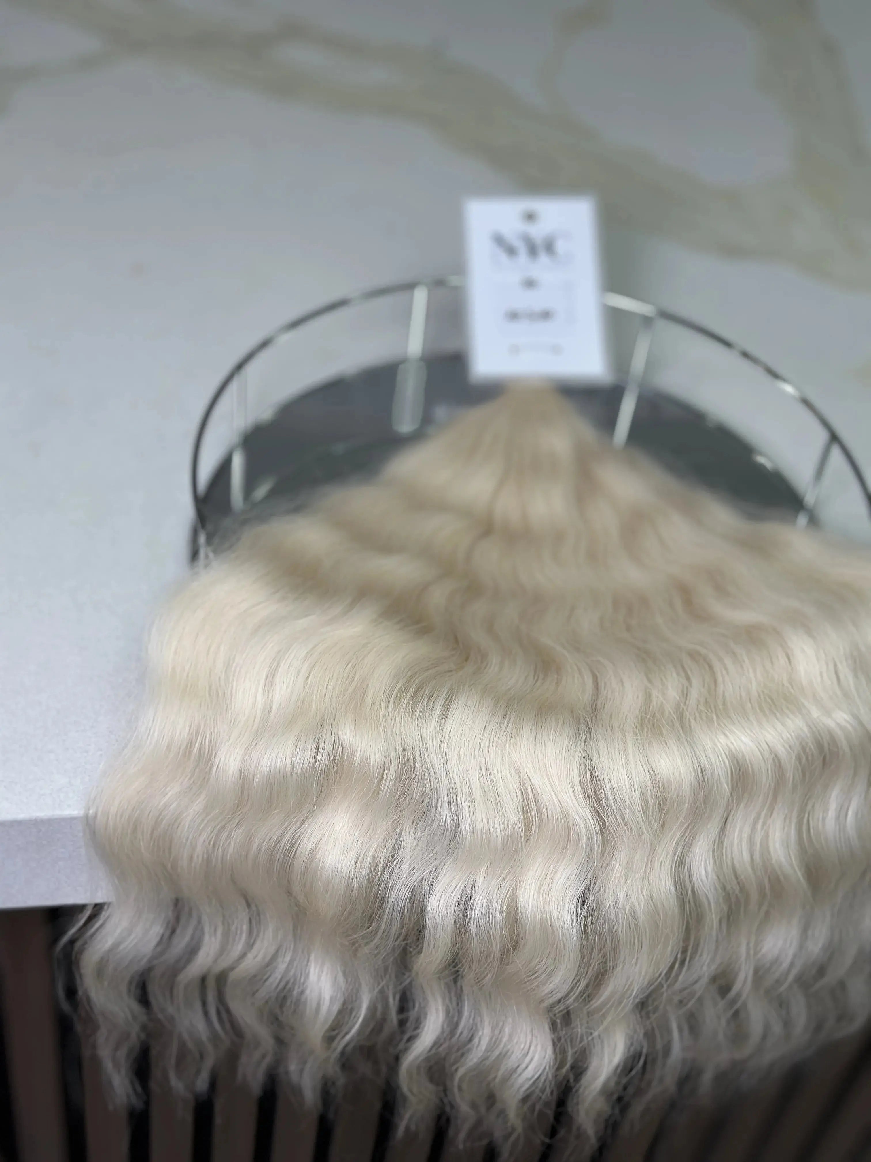 Bulk Slavic hair, colored ,wavy 20 inch: 98g - LUXHAIRNYCSHOP