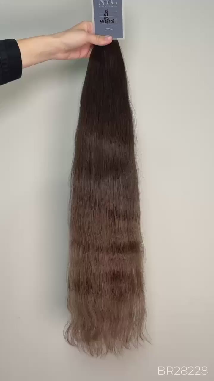K-Tip Slavic Hair Body Wave 28" 181 Strands | LuxHairNYC