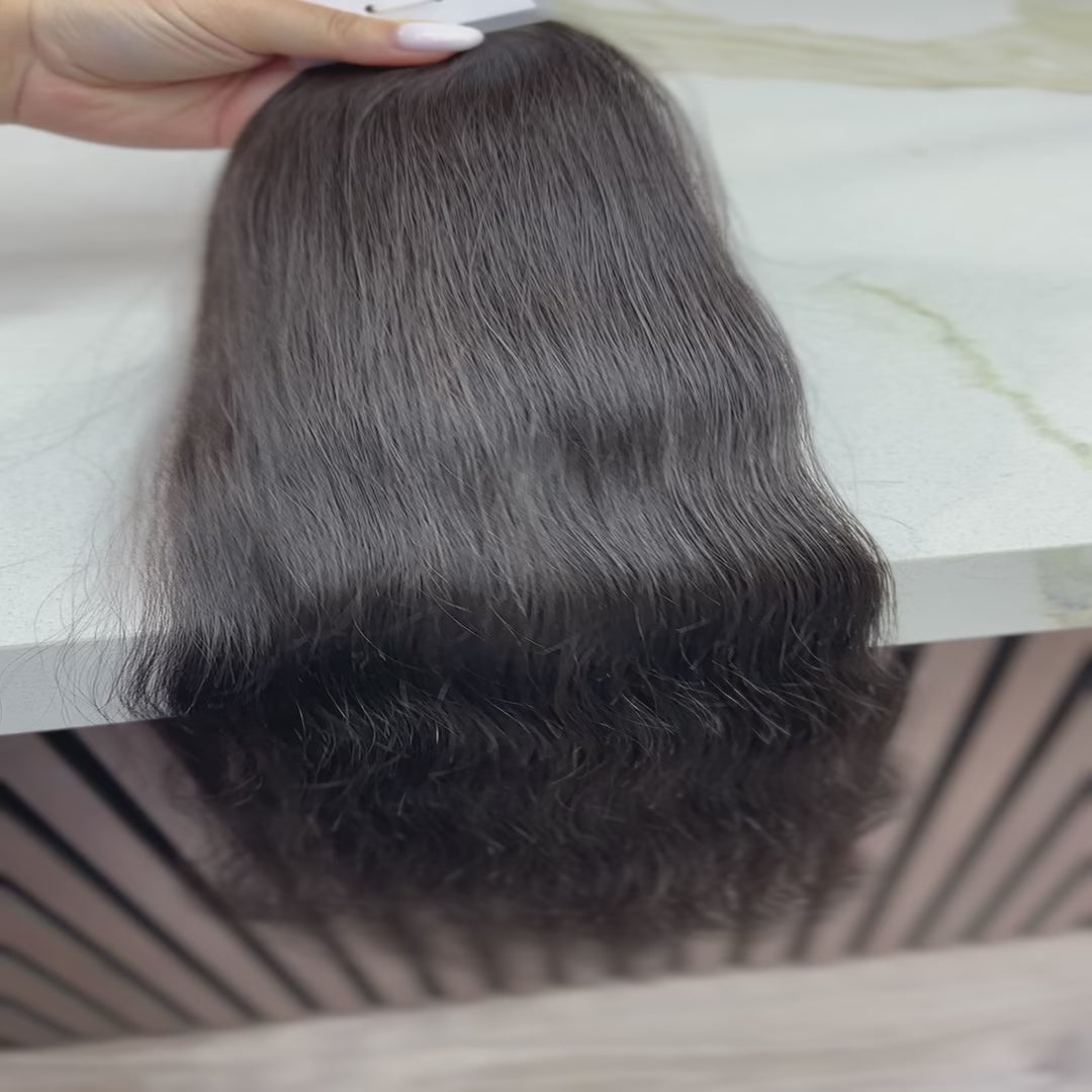 K-tip Slavic hair, colored, wavy 22 inch, 66gr, 100str