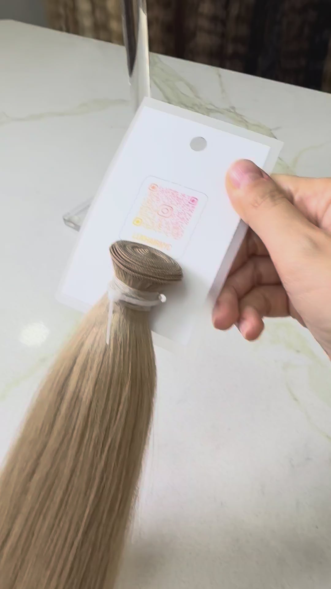 Premium Russian Slavic Weft – 20" Straight